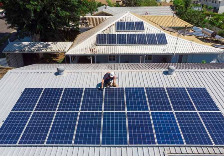 Solar panel technician — Commercial Solar in Buderim, QLD