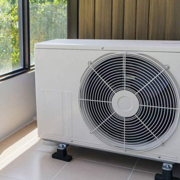 Air condition outdoor unit compressor — Solar Panels in Buderim, QLD