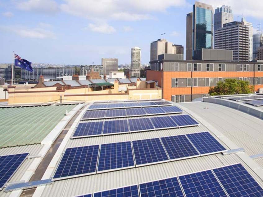 Rooftop solar panels — Commercial Solar in Buderim, QLD